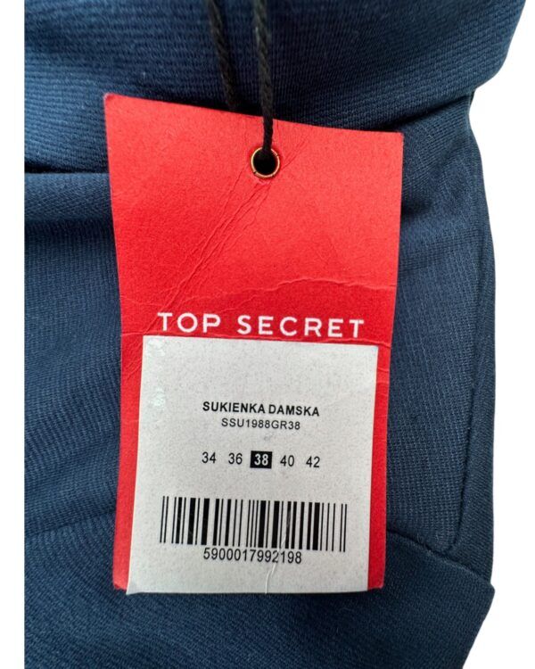Top Secret Granatowa Sukienka Damska 38 M