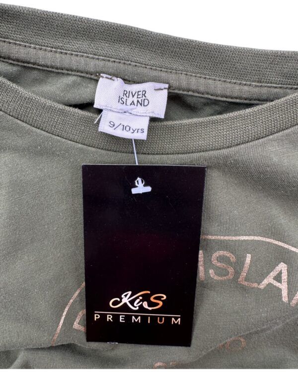 River Island Zielona Sukienka Dziewczęca 140 CM 9 / 10 LAT