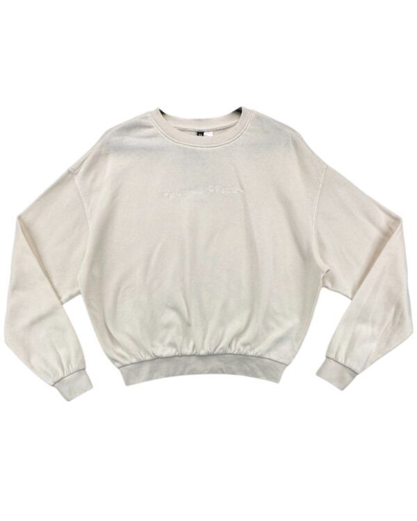 H&M Divided Bluza Damska Kremowa Human Being M 38 EU