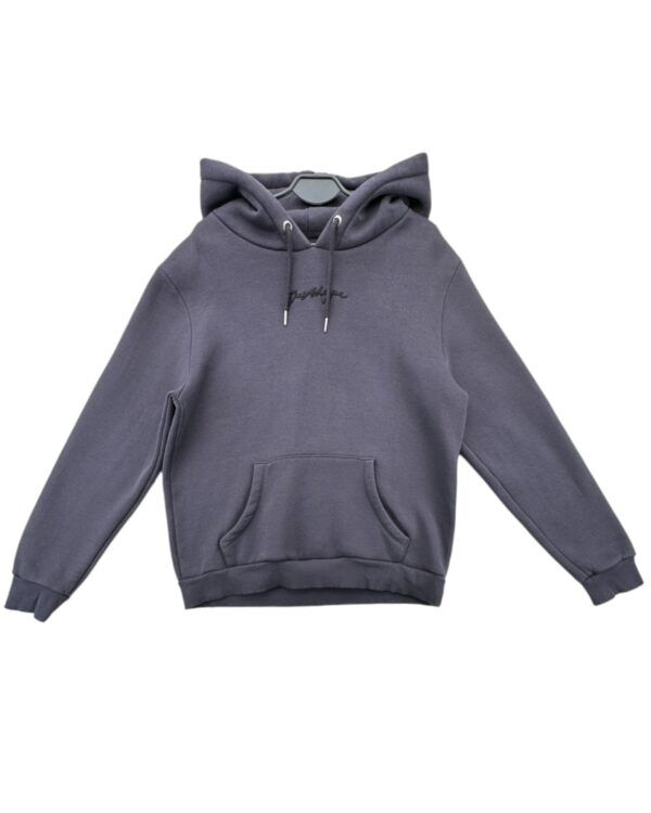 Just Hype Bluza Unisex Grafitowa Haft Logo XL 42 EU