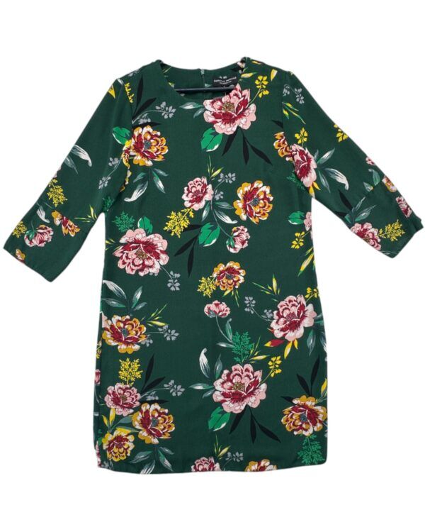 Dorothy Perkins Sukienka Zielona Kwiatowa M 38 EU