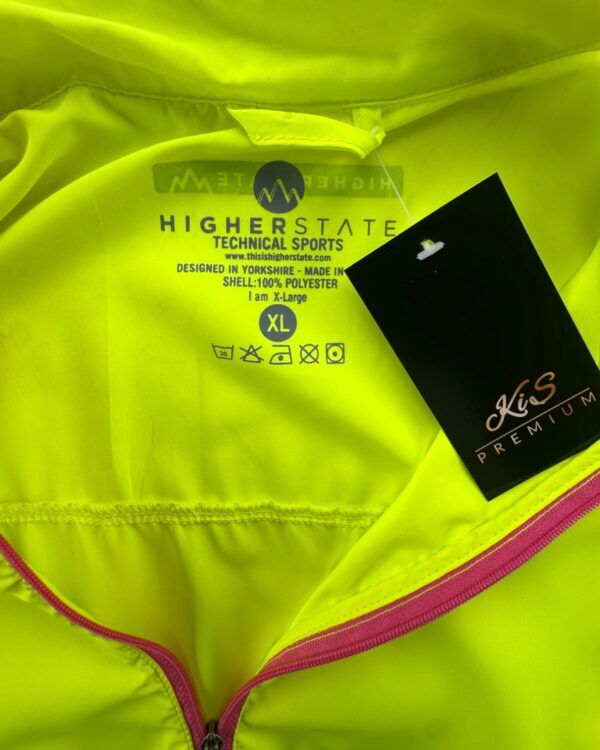 Higher State Kurtka Sportowa Damska Neonowy Żółty XL 42 EU