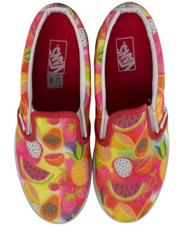 Vans Slip-on Buty Dziecięce Damskie Kolorowe Owoce R. 36 EU