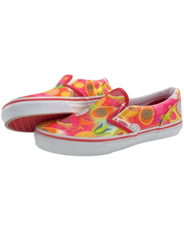 Vans Slip-on Buty Dziecięce Damskie Kolorowe Owoce R. 36 EU