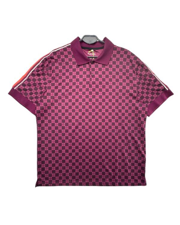 H&M Koszulka Polo Sportowa Męska Fioletowa Wzorzysta L 40 EU