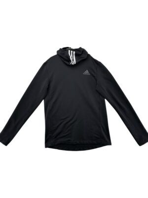 Adidas Bluza Męska Czarna Logo Sportowa M 38 EU