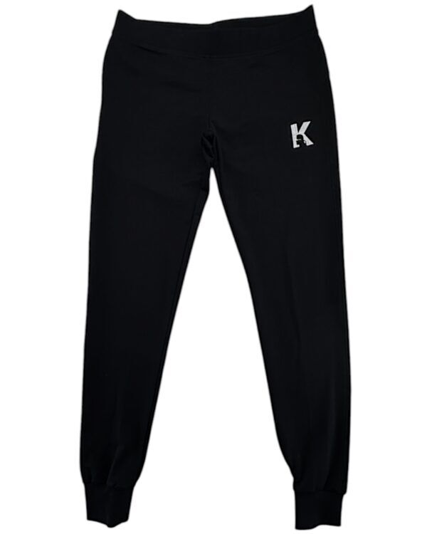 Karl Lagerfeld Legginsy Damskie Czarne Logo S 36 EU