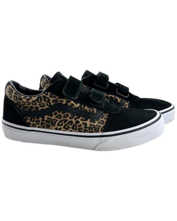 Vans Trampki Damskie Na Rzepy Czarne Panterka R.37 EU