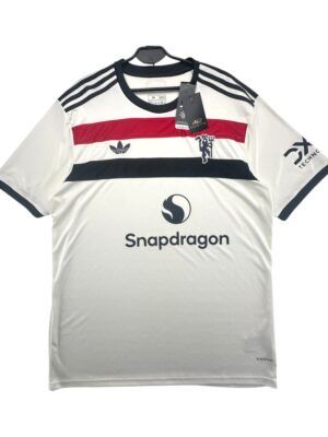 Adidas Koszulka Manchester Utd Biało Czarna 2XL 44 EU