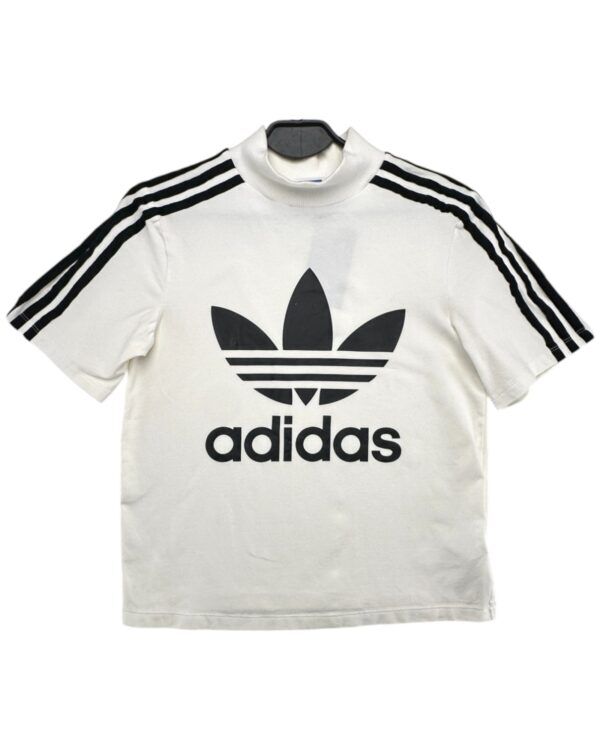 Adidas Koszulka Damska Biała Logo Trefoil XS 34 EU