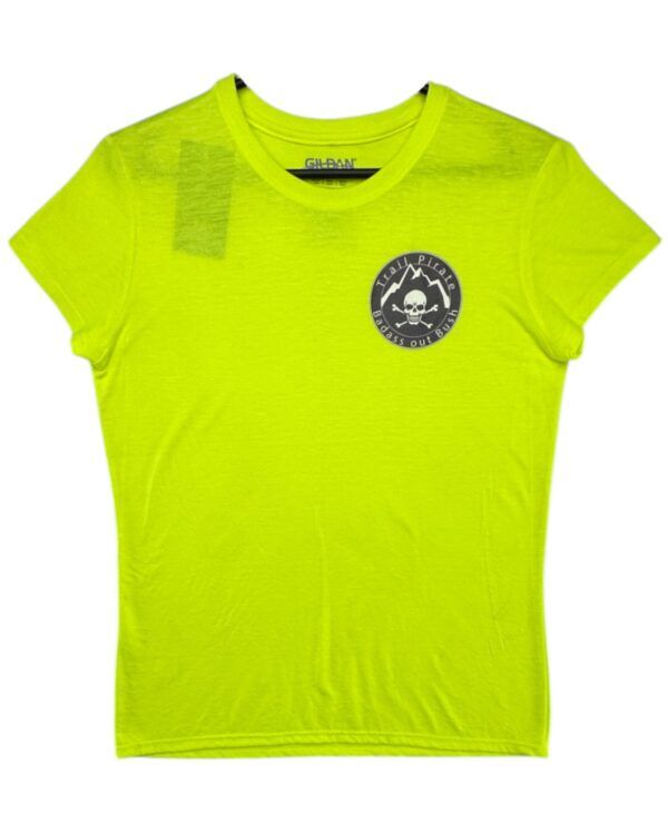 Gildan T-shirt Damski Neonowy Sportowy Nadruk M 38 EU