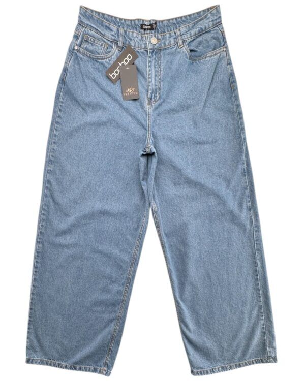 Boohoo Jeansy Damskie Jasnoniebieskie "NEW YORK" XL 42 EU